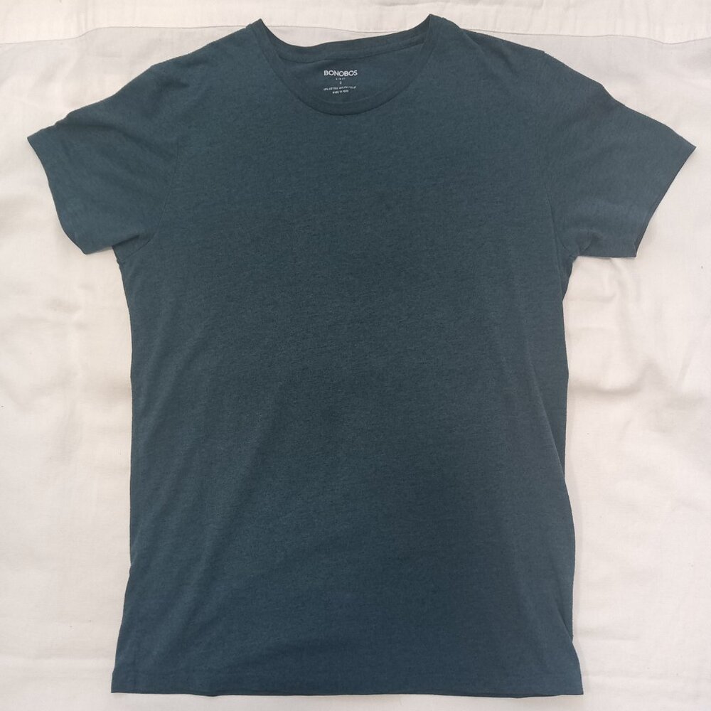 Bonobos Men's Slim Fit S Blue Short Sleeve T-Shirt